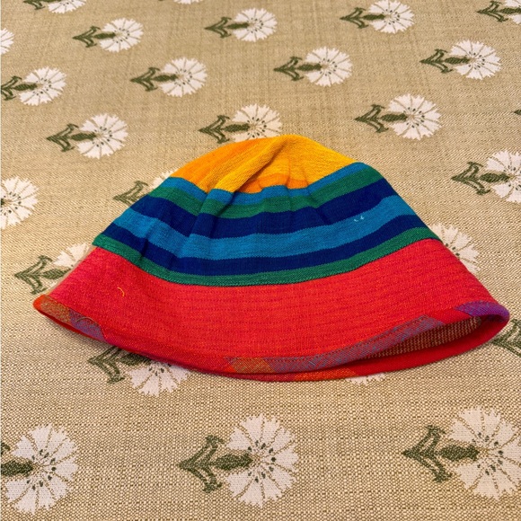 Multicolor Patchwork Bucket Hat - Picture 2 of 3